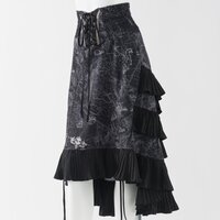 Ozz Oneste Map Long Skirt