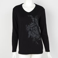 Ozz Croce Croce Print V-Neck Shirt