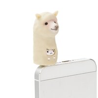 Alpaca Kitten Earphone Jack Accessory