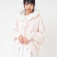 LIZ LISA Hooded Momonga Cardigan