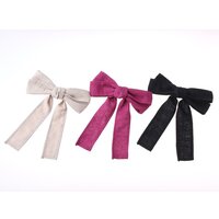 Honey Salon Linen Ribbon Barrette