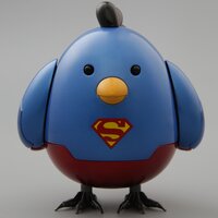 Q-mech x DC Comics Battle Chicken Superman Ver.