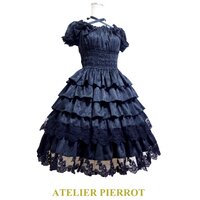 ATELIER PIERROT Classic Rose Puff Dress