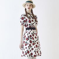 Q-pot. Strawberry Field Puffy Sleeve Dress