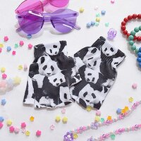 ACDC RAG Panda Fingerless Gloves