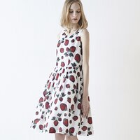 Q-pot. Strawberry Field Sleeveless Dress