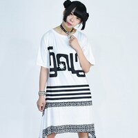 ACDC RAG 4 Lines T-Shirt Dress
