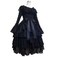 Atelier Pierrot Chiffon Bustle Dress