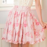 LIZ LISA Vintage Rose Skirt