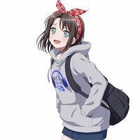 BanG Dream! Girls Band Party! x WEGO 1st Collab Big Hoodie