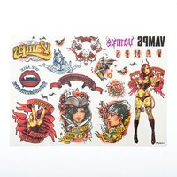 VAMPS Bloodsuckers 2015 Live Tour Official Tattoo Stickers