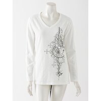 Ozz Croce V-Neck Long Sleeve T-Shirt