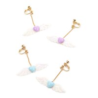 Le cocone Wings x Heart Earrings
