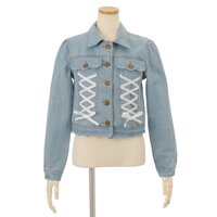 LIZ LISA Scalloped Denim Jacket