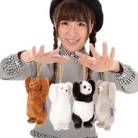 Salmon the Bear Banzai Bear Plush (Ball Chain)