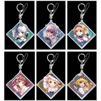 Touhou Project Naminoamamiya Acrylic Keychain Charm Collection: Diagram