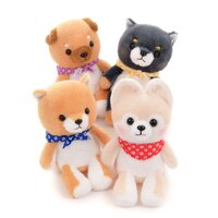 Mameshiba San Kyodai Sitting Dog Plush Collection (Standard)
