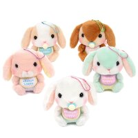 Pote Usa Loppy Baby Rabbit Plush Collection Vol. 2 (Ball Chain)