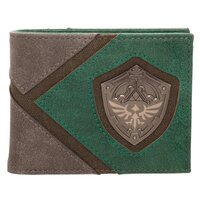Legend of Zelda Hylian Shield Metal Emblem Bi-Fold Wallet