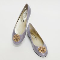 Sengoku Bushou - Chosokabe Motochika Family Crest Light Purple Pumps