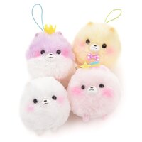 Fuwa-mofu Pometan Yumekawa Dog Plush Collection (Mini Strap)
