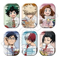 My Hero Academia Autumn Reading Character Pin Badge Collection Box Set