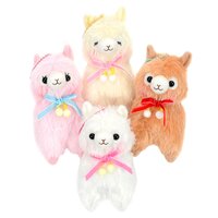 Alpacasso Pompom Velvet Ribbon Alpaca Plush Collection (Ball Chain)
