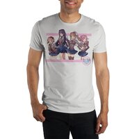 Doki Doki Literature Club! Group White Men's Tee