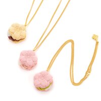 Q-pot. Sakura Monaka Necklace