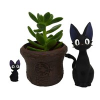 Studio Ghibli Kiki's Delivery Service Basket Jiji Mini Planter
