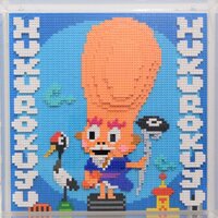 Nanoblock Shibuya Pixel Art Artist Works: Yosuke Kihara Relief
