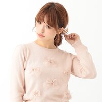 earth music&ecology Organdy Ribbon Pullover