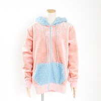 milklim Cute Puppy Fluffy Hoodie
