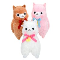 Alpacasso Pompom Velvet Ribbon Alpaca Plush Collection (Big)