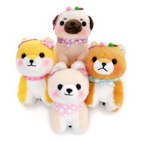 Mameshiba San Kyodai Haru Ranman Dog Plush Collection (Ball Chain)
