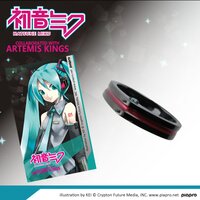 Hatsune Miku Barrette Motif Ring