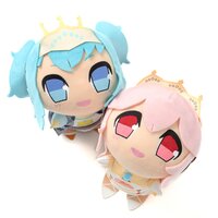 Kyun-gurumi Racing Miku Ver. 2015 x Super Sonico Huggable Plush Collection
