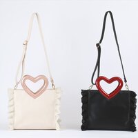 Honey Salon Heart-Shaped Shoulder Bag