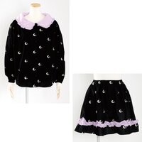 milklim Good Night Smock Blouse & Gathered Skirt Set