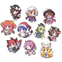 Touhou Project Yurutto Touhou Acrylic Keychain Collection