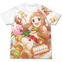 The Idolm@ster Cinderella Girls Many Friends Nina Ichihara Full-Color White T-Shirt