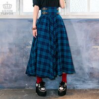 LISTEN FLAVOR Maxi Skirt w/ Belt