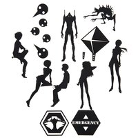Evangelion Wall Stickers