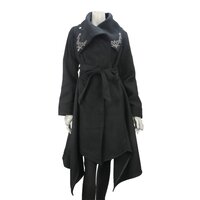 Rozen Kavalier Irregular Hem Coat B
