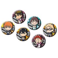 Haikyu!! Karasuno vs Shiratorizawa Can Badge Set