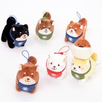 Chuken Mochi Shiba Sukutto Otetsudai Plush Collection (Mini Strap)