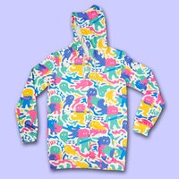 NUEZZZ Slime Painter All-Over Print Hoodie