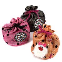 Raghbishwa Polka Dot Drawstring Pouch