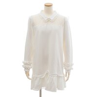 LIZ LISA Heart A-Line Fleece-Lined Dress