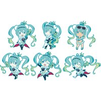 Racing Miku 2018 Ver. Nendoroid Plus Collectible Rubber Keychain Box Set